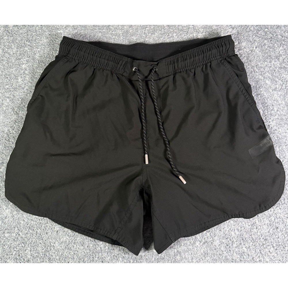 Legends Luka Shorts 5" Linerless Mens L Black Gym Training Running Performance